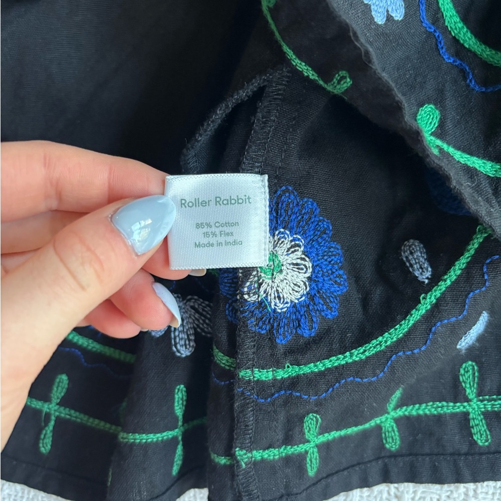 Roller Rabbit Embroidered Mini Dress - Picture 5 of 7